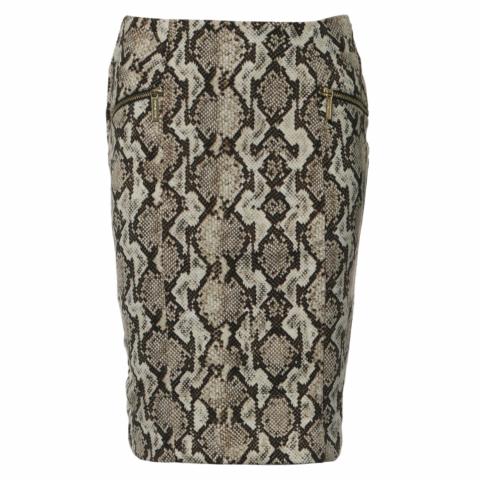 Michael kors snake print cheap skirt